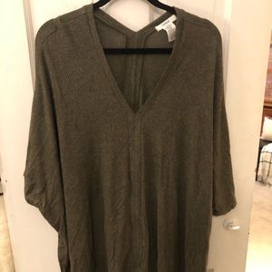 Olive tunic top
